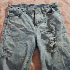Denim Bermuda shorts